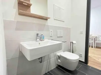 Grundriss der Unterkunft AM1013 - Moderne Monteur oder Ferienwohnung mit Terasse