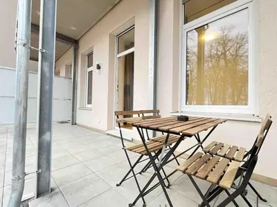 Grundriss der Unterkunft AM1013 - Moderne Monteur oder Ferienwohnung mit Terasse