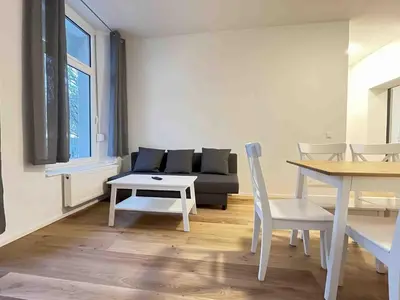 Ein Sitzbereich in der Unterkunft AM1056 - Moderne Monteur oder Ferienwohnung