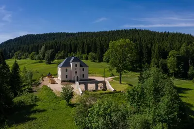 Naturlandschaft in der Nähe der Ferienwohnung