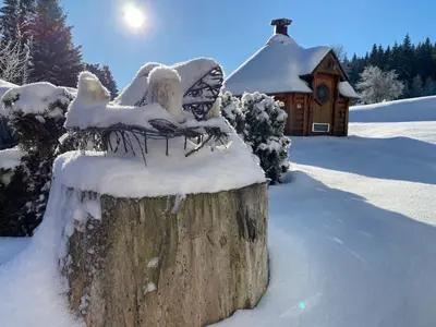 Ferienapartments Försterei Eibenstock im Winter