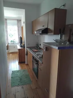 Küche/Küchenzeile in der Unterkunft Ferienwohnung Linde bei Ferienwohnungen May