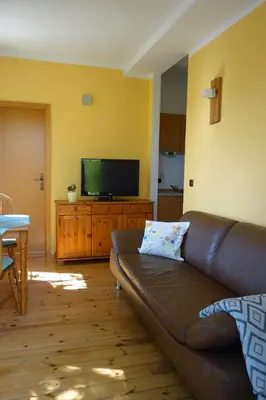TV/Unterhaltungsangebot in der Unterkunft Ferienwohnung Linde bei Ferienwohnungen May