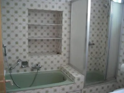Ein Badezimmer in der Unterkunft Wohnung-Haus für Arbeiter und Monteure bis 11 Personen Amberg