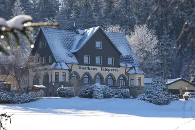 Gasthaus Talsperre -Gaststätte und Pension- im Winter