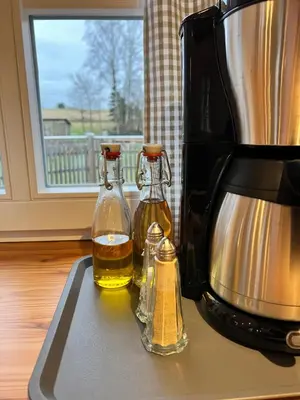 Kaffee-/Teezubehör in der Unterkunft Bauernstube