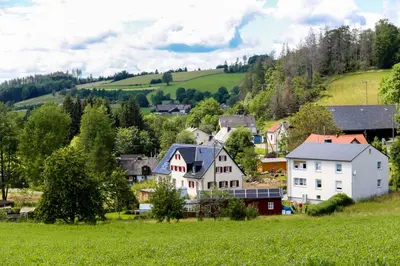 Naturlandschaft in der Nähe der Ferienwohnung