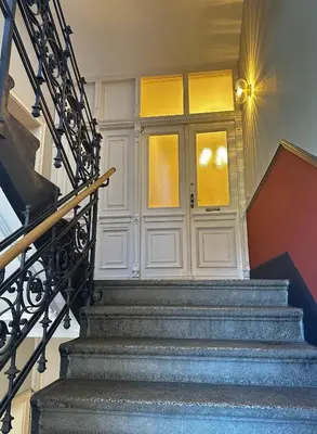 Grundriss der Unterkunft Stylische Mid-Century-Wohnung im Zentrum Plauens