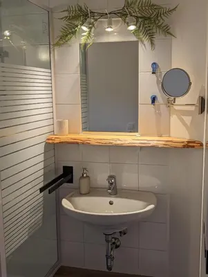 Ein Badezimmer in der Unterkunft Wallfried #2 Ferien- und Business Appartement Bayreuth