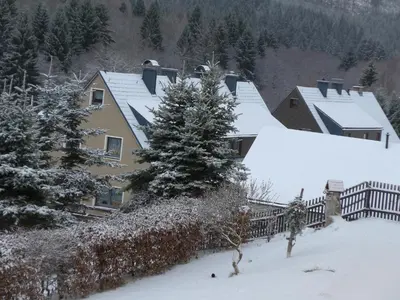 Bergidylle im Winter