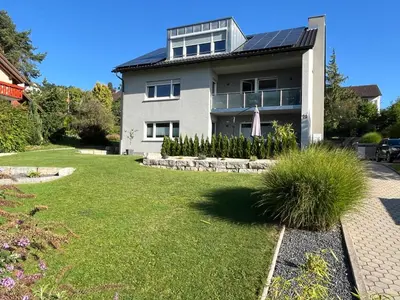 Ein Garten an der Unterkunft Sahr Appartements