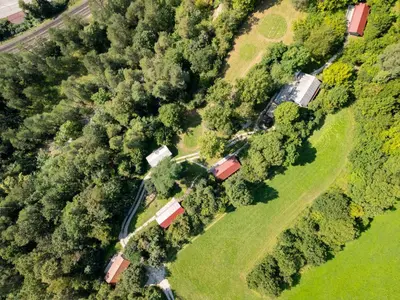 Naturlandschaft in der Nähe des Ferienhauses