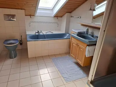 Ein Badezimmer in der Unterkunft Ferienwohnung Bethke