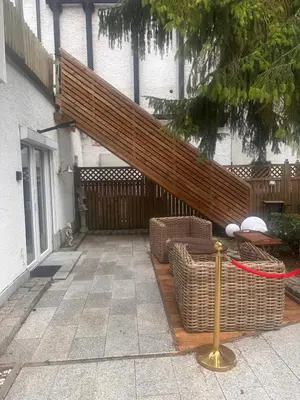 Ein Garten an der Unterkunft Suite 3