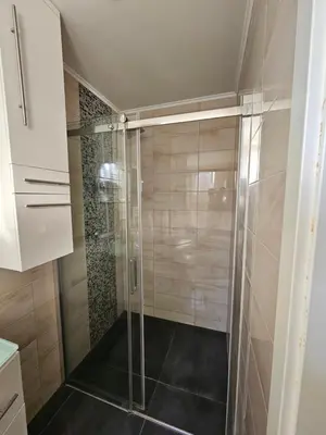 Ein Badezimmer in der Unterkunft Ferienhaus Harmonie Kulmbach Zentrum