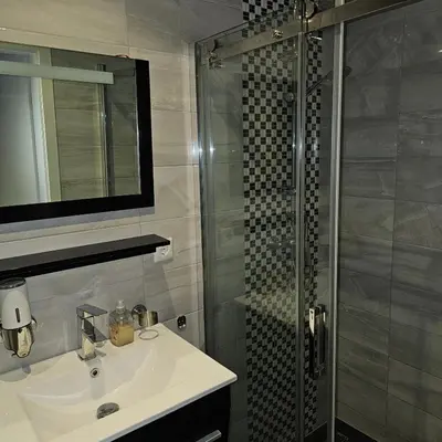 Ein Badezimmer in der Unterkunft Ferienhaus Harmonie Kulmbach Zentrum