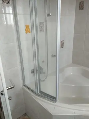 Ein Badezimmer in der Unterkunft 2 schnuckelige Wohnungen in Oberfranken