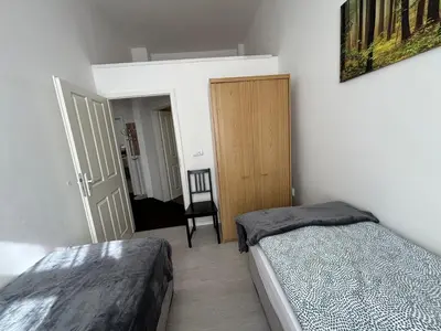 Ein Bett oder Betten in einem Zimmer der Unterkunft Deutscher Hof