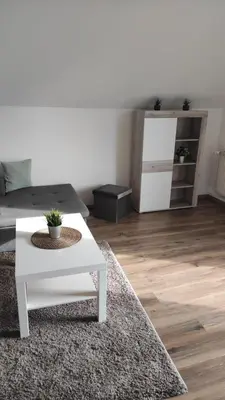 Ein Sitzbereich in der Unterkunft Haus Nickert