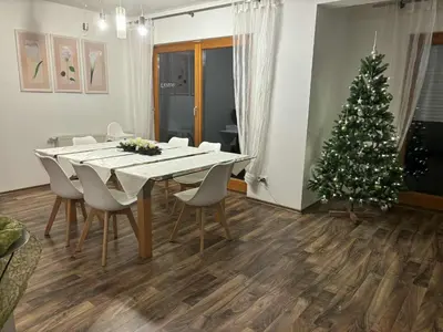 Grundriss der Unterkunft Haus mit Terrasse am Sonnenuntergang