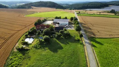 Naturlandschaft in der Nähe der Ferienwohnung