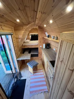 Küche/Küchenzeile in der Unterkunft Beautiful Apartment II Tiny house