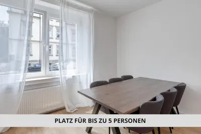 Grundriss der Unterkunft Sali Homes - 3BR Apartment, 6 Single Beds, Central Bayreuth