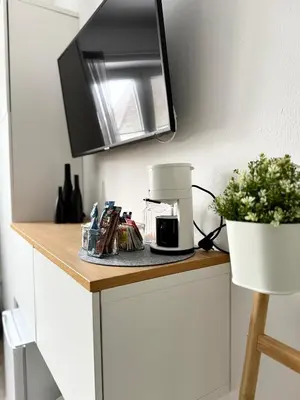 Küche/Küchenzeile in der Unterkunft Solo by Zirwick Apartment