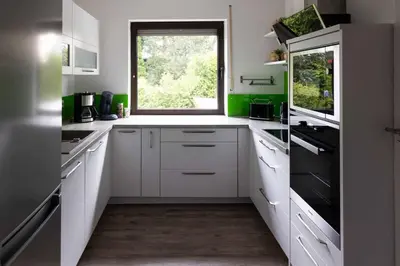Küche/Küchenzeile in der Unterkunft Ferienwohnung Magnolia