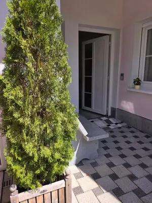 Ein Garten an der Unterkunft Domizil Resi in der Fränkischen Schweiz bei Bayreuth