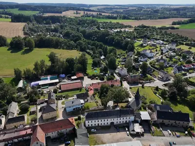 Blick auf Ferienwohnung Plohn by Immo-Franzi aus der Vogelperspektive