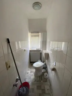 Ein Badezimmer in der Unterkunft Ferienwohnung Goldener Drache