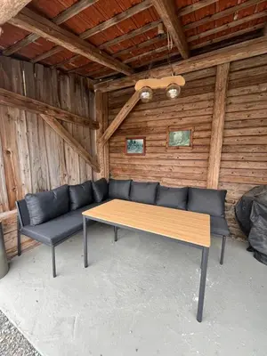 Ein Sitzbereich in der Unterkunft Der Grandlhof - Ferien am Hof