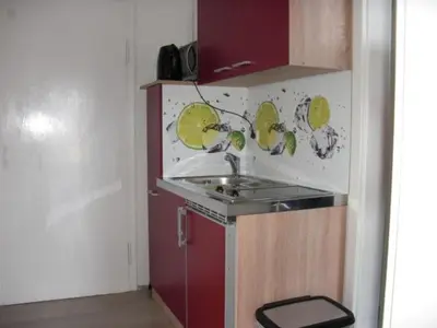 Küche/Küchenzeile in der Unterkunft Wohnung für Monteure und Arbeiter bis 5 Personen Amberg