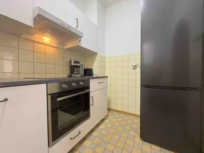 Küche/Küchenzeile in der Unterkunft SAD701 - Große Monteurwohnung Übergangswohnung