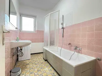 Ein Badezimmer in der Unterkunft SAD701 - Große Monteurwohnung Übergangswohnung
