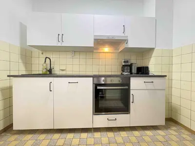 Küche/Küchenzeile in der Unterkunft SAD701 - Große Monteurwohnung Übergangswohnung