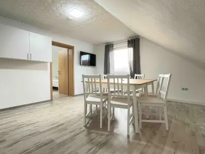 Küche/Küchenzeile in der Unterkunft SAD702 - Schöne Monteurwohnung Übergangswohnung