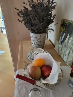 Essen im Privatzimmer oder in der Nähe