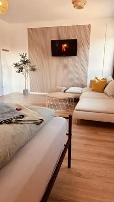 TV/Unterhaltungsangebot in der Unterkunft Apartment mit Netflix - Parken - Küche - Bad
