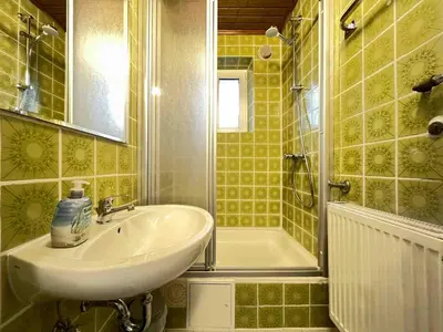 Ein Badezimmer in der Unterkunft SAD802 - Zentrale Monteurwohnung