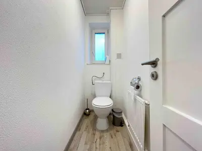 Ein Badezimmer in der Unterkunft SAD802 - Zentrale Monteurwohnung