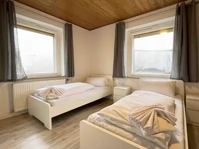 Ein Bett oder Betten in einem Zimmer der Unterkunft SAD802 - Zentrale Monteurwohnung