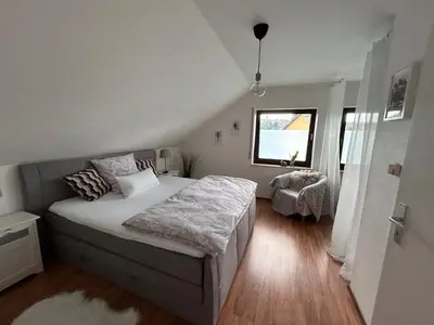 Ein Bett oder Betten in einem Zimmer der Unterkunft WaldGold