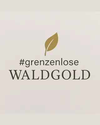 Ein Zertifikat, Auszeichnung, Logo oder anderes Dokument, das in der Unterkunft WaldGold ausgestellt ist