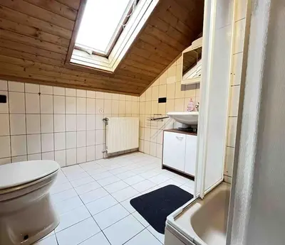 Ein Badezimmer in der Unterkunft SAD503 - Praktische Monteurwohnung