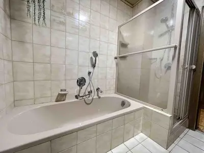 Ein Badezimmer in der Unterkunft SAD501 - Gemütliche Monteurwohnung