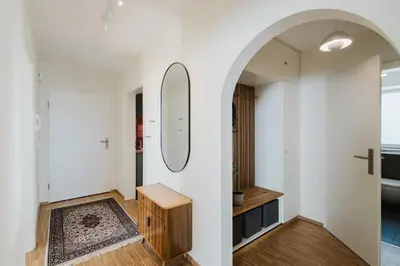 Ein Bett oder Betten in einem Zimmer der Unterkunft FerienWohnenSieglinde