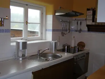 Küche/Küchenzeile in der Unterkunft Ferienhaus Brotenfeld