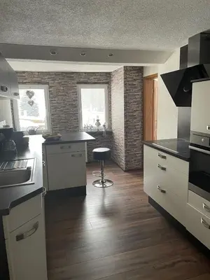 Küche/Küchenzeile in der Unterkunft Ferienwohnung für Zwei